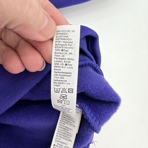 Athleta Altitude Polartec Half Zip Sweatshirt Purple Size Medium NWT - Picture 8 of 8